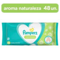 Toallitas Húmedas Pampers Aroma Naturaleza 48 Unidades