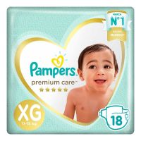 Pañales Pampers Premium Care XG 18 Unidades