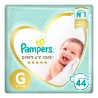 Pañales Pampers Premium Care G 44 Un