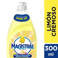 Detergente Sintético Magistral Ultra Limón Cremoso 300 ml