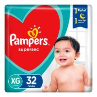 Pañales Pampers Supersec XG 32 Un