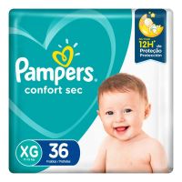 Pañales Pampers Confort Sec Max XG 36 Un