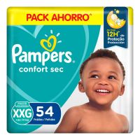 Pañales Pampers Confort Sec Max XXG 54 Un