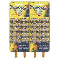 Máquinas Para Afeitar Minora II Plus 10 Un