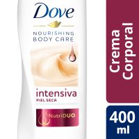 Crema Corporal Dove Nutrición Intensiva Botella 400 ml