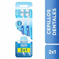 Cepillos Dentales Pro-Salud Indicator 2 x 1