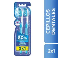 Cepillo Dental Oral-B 3D White Brilliant 2 Unidades