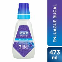 Enjuague Bucal Oral-B 3D White Whitening 473ml 1 Unidad