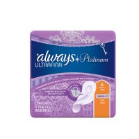 Toallitas Femeninas Platinum Ultrafina 8 un