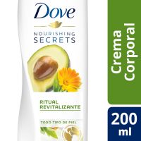 Crema Corporal Dove Ritual Revitalizante Palta 200 ml