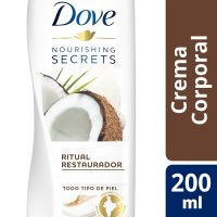 Crema Corporal Nourishing Secrets Dove Coco y Almendras 200 ml