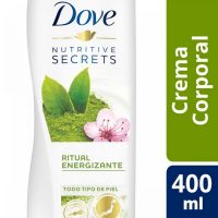 Crema Corporal Dove Nutritive Secrets MATCHA Ritual Energizante 400 ML