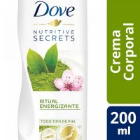 Crema Corporal Dove Nutritive Secrets Matcha Ritual Energizante 200 ML