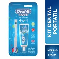 Kit Portátil Pasta Dental Complete 4en1 + Cepillo