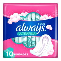 Toallitas Femeninas Ultrafina Suave 10 un