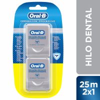 Hilos Dentales Oral-B Pro-Salud Multi-Beneficios 50m 2 Unidades