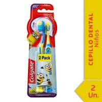 Cepillo Dental Colgate Smiles Minions 6+ años 2 Unidades