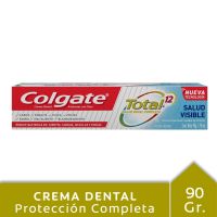 Crema Dental Colgate Total 12 Salud Visible 90g