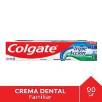 Crema dental Colgate Triple Acción 90g