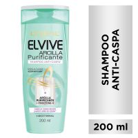 Shampoo Anti-Caspa Arcilla Purificante Elvive Loreal París x 200 ml