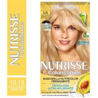 Kit completo de coloración permanente Nutrisse Colorissimos Tono 10.13 Maracuya x 45 gr