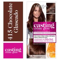 Tintura sin amoniaco Casting Creme Gloss de L'Oréal París 415 chocolate glaseado x 45 GR