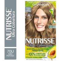 Kit completo de coloración permanente Nutrisse Ultra Cobertura Tono 70 Rubio Profundo x 45 gr