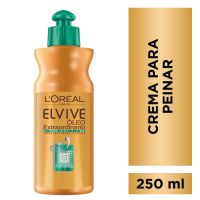 Crema Para Peinar Óleo Extraordinario Rizos Definidos Elvive Loreal París x 250 ml