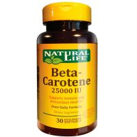 Suplemento Dietario Natural Life Beta-Caroten 30 comprimidos