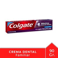 Crema Dental Colgate Máxima Protección Anticaries NeutrAzúcar 90g