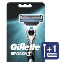 Máquina de Afeitar Mach3 Recargable