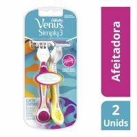 Máquinas de Afeitar Simply3 Venus 2 un