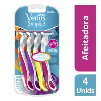 Máquinas de Afeitar Simply3 Venus 4 un