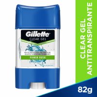 Desodorante Clear Gel Power Rush Antitranspirante 82 gr