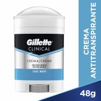 Desodorante en Crema Clinical Cool Wave Antitranspirante 82 gr