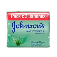 Pack de Jabón en Barra Aloe Vera x 3 un