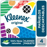 Pañuelos Descartables Clasico x 4 un