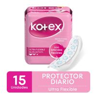 Protector Diario Ultra Flexible x 15 un