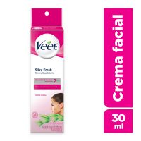 Veet Crema Depilatoria Facial Piel Normal, envase 30 ml