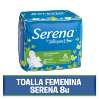 Toallas Higiénicas Serena by Siempre Libre x 8 u