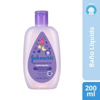 Jabón líquido para bebé JOHNSON'S® Antes de Dormir x 200 ml.