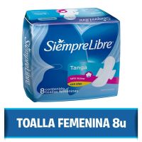 Toallas femeninas Tanga con alas x 8 un
