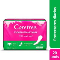 Protectores Diarios Todos los Dias Tanga x 20 un