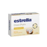 Jabón de Tocador Estrella Coco y Almendras x 100 gr