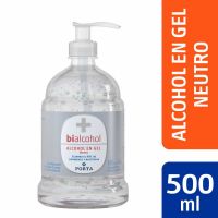 Alcohol en Gel Bialcohol Neutro x 500 ml