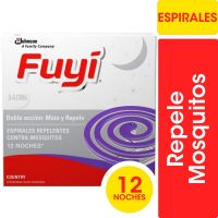 Espirales para mosquitos Fuyí country fresh x 12u