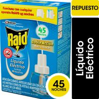 Líquido eléctrico Raid repuesto x 45 noches