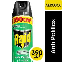 Aerosol anti polillas Raid x 360ml