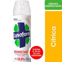 Desinfectante en Aerosol Lysoform x360ml cítrica