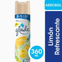 Aromatizante en Aerosol limón refrescante Glade 360ml